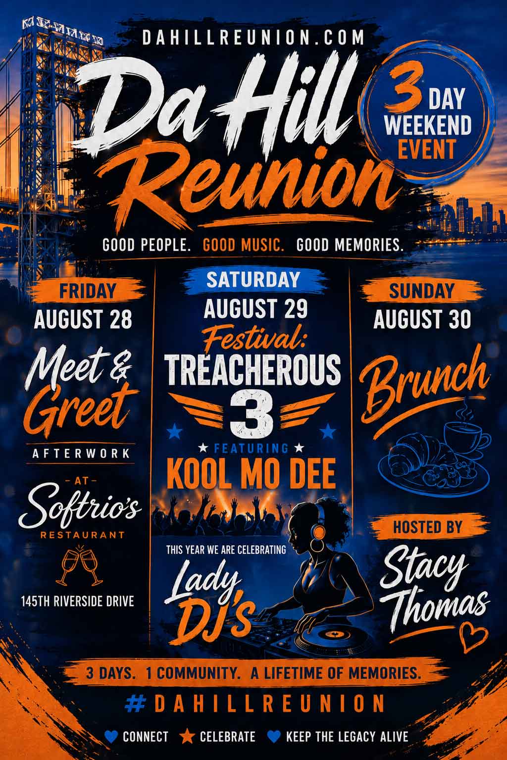 Da Hill Reunion 2026 — 3 Day Weekend Event